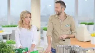 Magda Schejbal i Piotr Kucharski