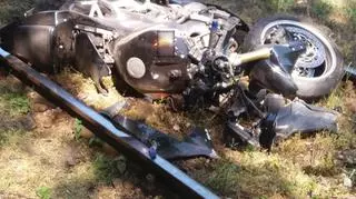 Wypadek w Sosnowcu. Motocyklista zabił kobietę na pasach