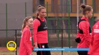 Spełnione marzenie młodej piłkarki. "Mogłam je zobaczyć i porozmawiać, trening też był inny niż na co dzień"