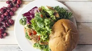 Burger wegański