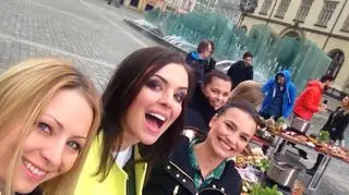 Ania Wendzikowska, Kasia Olubińska i Ania Starmach