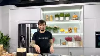 Mateo Zielonka w kuchni Dzień Dobry TVN