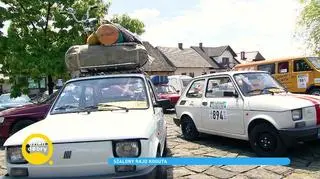 Rajd Koguta 2021. Ponad 1200 leciwych samochodów i olbrzymia kwota na cele charytatywne