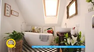 "Odpicowane mieszkanie", czyli dwupoziomowe lokum w stylu francuskim 
