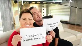 Dorota Wellman i Marcin Prokop