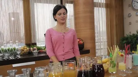 Roztańczona barmanka w kuchni "Dzień Dobry TVN"