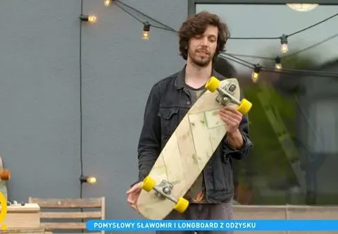 Robi longboardy ze skrzynek po owocach. Kim jest Sławomir Kotecki Mino?
