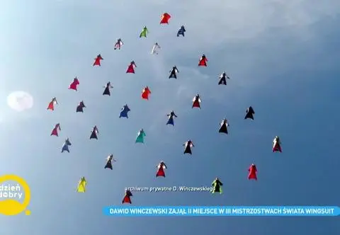 Dawid Winczewski lata w wingsuicie. Na czym polega ten sport ekstremalny?