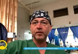 Wybuch wulkanu w Kongo. Polski ortopeda pomaga potrzebującym