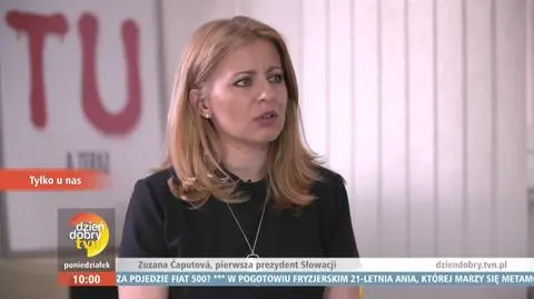 Zuzana Čaputová została prezydentem Słowacji