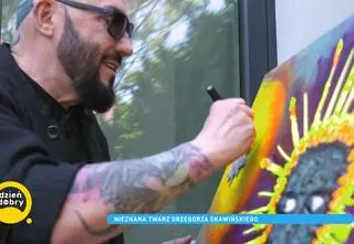 Grzegorz Skawiński malarzem? Artysta zdradza swoją nową-starą pasję