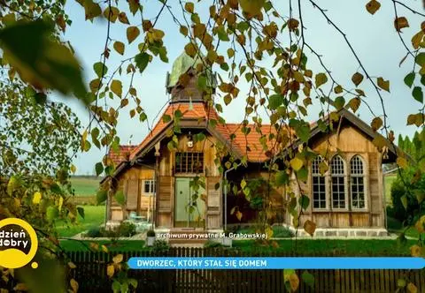 Dworzec cesarza Wilhelma II. Niezwykły dom w Gumniskach Małych