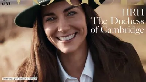 Kate Middleton doceniona przez "Vogue'a". Jak wygląda sukienka dekady?