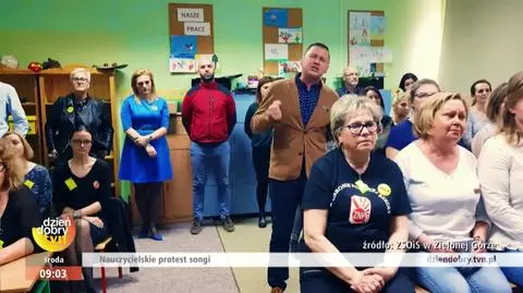 Nauczycielskie protest songi: „Dziwne jest to, że od tylu dni Ministerstwo z nas drwi”