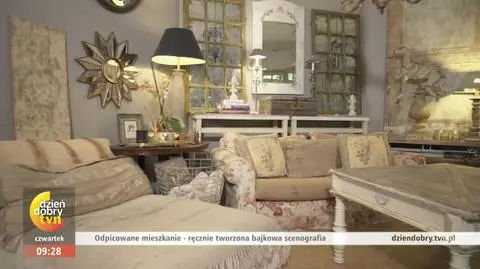 Odpicowane mieszkanie – ręcznie tworzona bajkowa scenografia