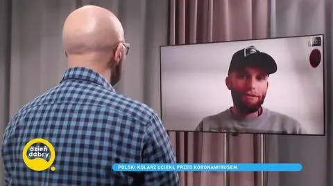 Tomasz Marczyński - utytułowany kolarz na czas kwarantanny został rolnikiem