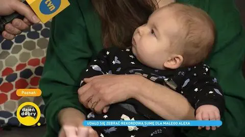 Świąteczny cud dla Alexa. Na ocalenie jego życia udało się zebrać 9 mln zł!