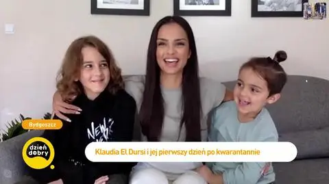 Klaudia El Dursi zakończyła kwarantannę i wróciła do domu