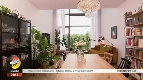 Odpicowane mieszkanie – loftowa forma, a wystrój przytulny