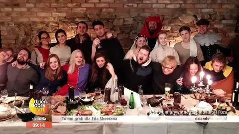 Rocal Fuza. Polski zespół na wieczorze kawalerskim Eda Sheerana