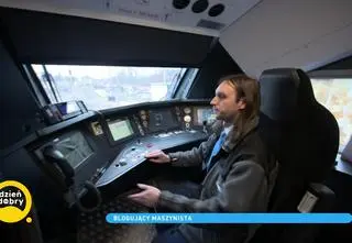 Marcin Antosz - blogujący maszynista pokazuje, jak wygląda praca na kolei