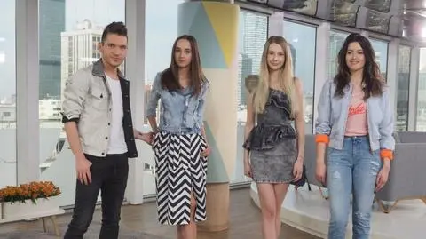 Stylizacje podkręcone jeansem