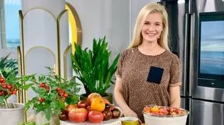 Beata Śniechowska w kuchni Dzień dobry TVN