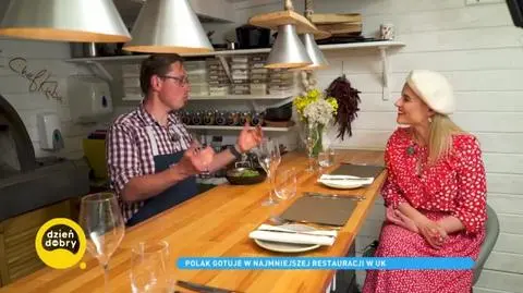 Kuba Winkowski - Polak, który prowadzi najmniejszą restaurację w Wielkiej Brytanii