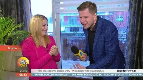 Chajzer z sąsiedzką wizytą u naszej widzki z Gdyni
