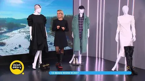 Trendy wiosna 2021: sukienki XXL, combat boots, podkreślone ramiona i dresy. Co jeszcze będziemy nosić?