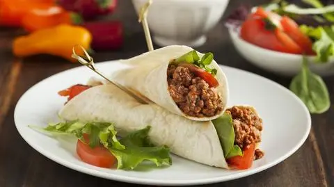 Burrito z mięsem mielonym - z czym podać? Przepis | Dzień Dobry TVN