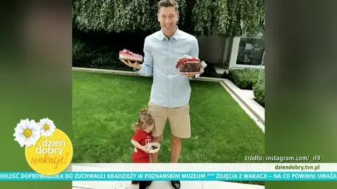 Poznaj przepis na urodzinowy tort Roberta Lewandowskiego. Jest bezglutenowy!