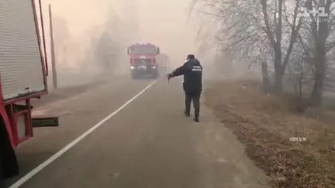 Pożar w Czarnobylu jest coraz większy, zbliża się do bloku IV