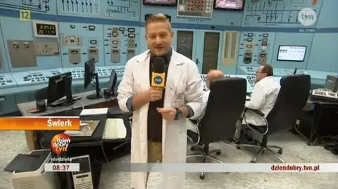 Bartek Jędrzejak w... reaktorze atomowym!