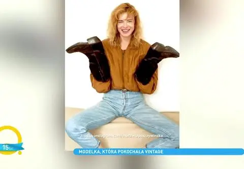Marzena Pokrzywińska - modelka, która kocha modę vintage i second handy. Jak to nosić?