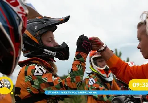 Z miłości do córki organizuje zawody motocyklowe dla dzieci