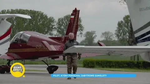 Jacek Mainka – pilot kochający zabytkowe samoloty. Jak wyglądała jego znajomość z córką Józefa Piłsudskiego?