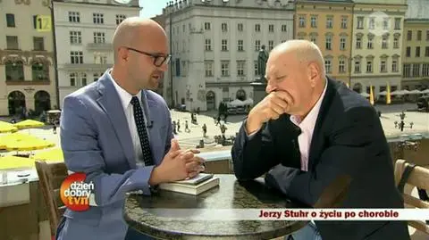 Jerzy Stuhr o życiu po chorobie