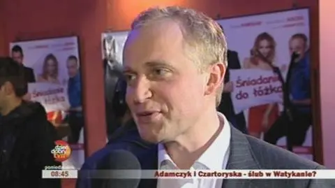 Adamczyk weźmie ślub w Watykanie?