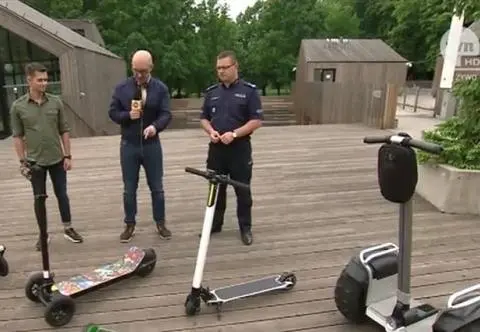 Ścieżki rowerowe nie są dla segway'ów. A chodniki?