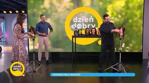Jak samodzielnie ściąć włosy w domu? Rady Macieja Maniewskiego krok po kroku