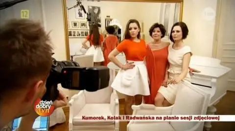 Kumorek, Kolak i Radwańska w obiektywie