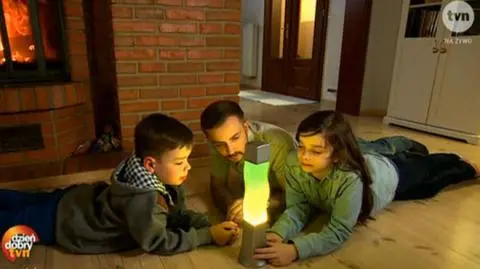 Olej, tabletka, woda i lampa gotowa :)