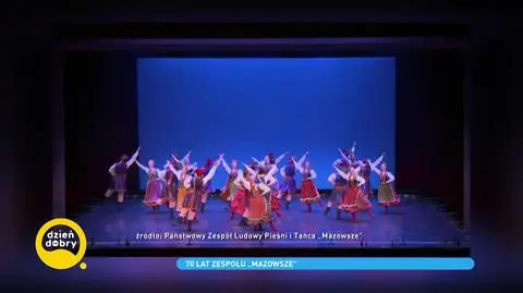 70-lecie zespołu Mazowsze. Państwowy Zespół Ludowy Pieśni i Tańca "Mazowsze" da koncert w internecie