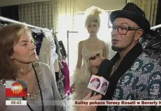 Kulisy pokazu Teresy Rosati w Beverly Hills
