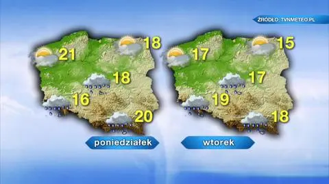 Prognoza pogody na poniedziałek, 23 sierpnia 2021 r. Jaka będzie pogoda w poniedziałek | Dzień Dobry TVN