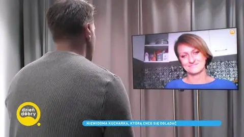 Magdalena Orłoś - niewidoma kucharka, która uczy innych sztuki gotowania