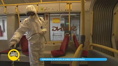 Komunikacja miejska kontra koronawirus. Jak przebiega dezynfekcja pojazdów?