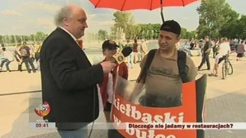 W restauracji czy w domu?