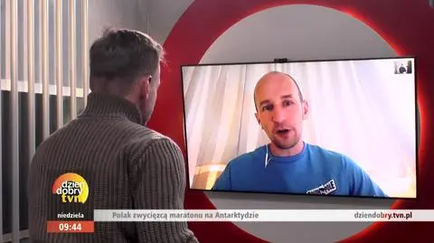 Piotr Suchenia zwycięzcą morderczego Antarctic Ice Marathon